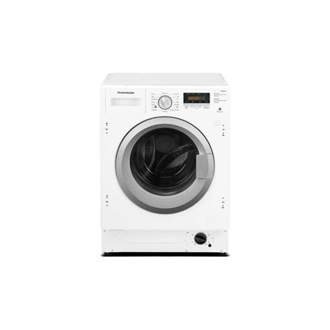 Lave linge hublot Thomson TWBI6120 Blanc .